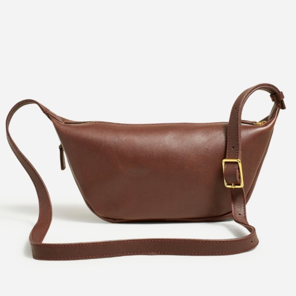 Madewell Sling Crossbody Bag Brown Leather Purse